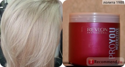 Maszk haj Revlon pro szárazon rideg - „kiváló kumulatív hatása nedvesség
