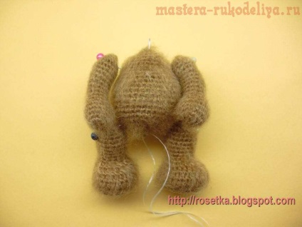 Maestru de clasă pe crocheting ursuleț de pluș cu malinka