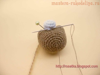 Maestru de clasă pe crocheting ursuleț de pluș cu malinka