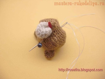 Maestru de clasă pe crocheting ursuleț de pluș cu malinka