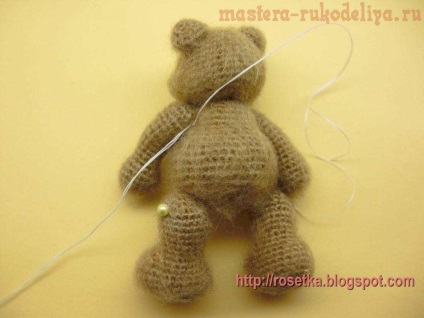 Maestru de clasă pe crocheting ursuleț de pluș cu malinka