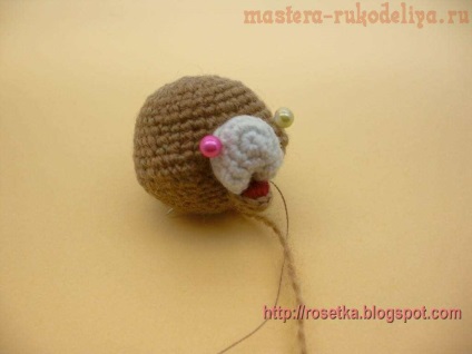 Maestru de clasă pe crocheting ursuleț de pluș cu malinka