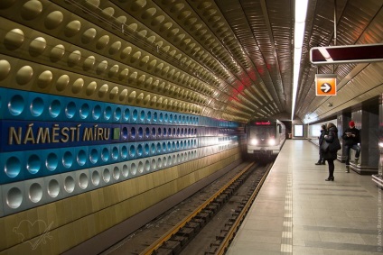 Metro Prágában
