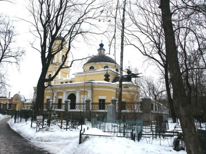 Cimitirul Miusskoye din templul din Moscova, site cum se ajunge