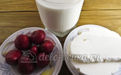 Milkshake cu căpșuni și înghețată (8 poze)