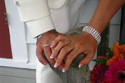 Egyes ujj viselni eljegyzési gyűrű, esküvői A-tól Z-ig