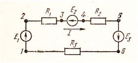 Circuit electric necombinat