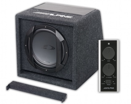 Prezentare generală a subwoofer-ului activ alpine swe-815