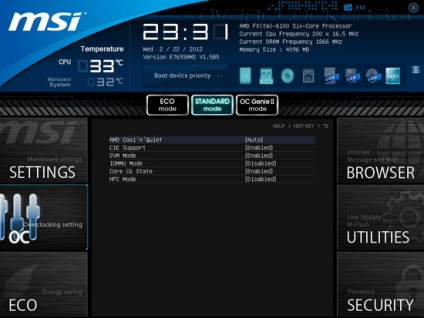 Revizuirea și testarea plăcii de bază ieftine de la msi 970a-g45 pentru procesoarele AMD socket am3 -