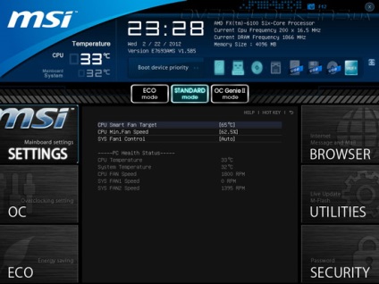 Revizuirea și testarea plăcii de bază ieftine de la msi 970a-g45 pentru procesoarele AMD socket am3 -