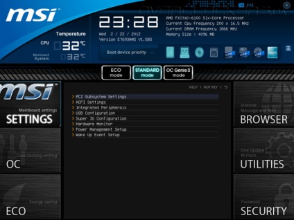 Revizuirea și testarea plăcii de bază ieftine de la msi 970a-g45 pentru procesoarele AMD socket am3 -