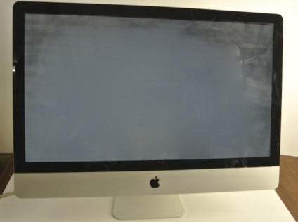 Az üveg tisztítása és iMac mátrix, a híreket Apple iMac on