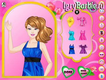 Онлайн ігри барбі макіяж для дівчаток