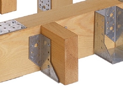 Опора бруса - одна з найважливіших деталей при будівництві будинків, лазень і інших дерев'яних