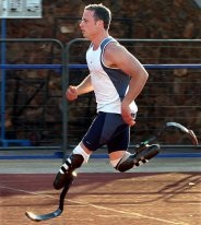 Oscar pistorius, talentul sportivului pentru alergare mi-a dat Domnul, timpul să trăiesc împreună