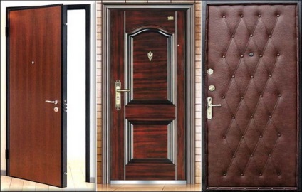 Caracteristici de design ale ușilor de intrare din oțel, toate despre ușă