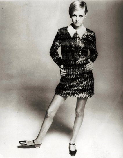 Caracteristici de stil twiggy