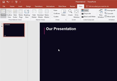 Cum să modificați aspectul diapozitivelor în Powerpoint, în 60 de secunde