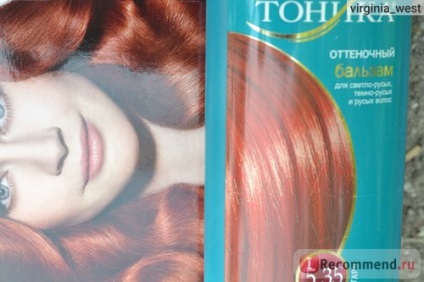 Balsam colorat pentru rocolor de păr tonic - 