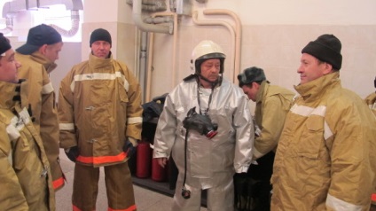 Előkészítésének minden típusú tűzoltó tűzoltóság, oktatási központ az Ural