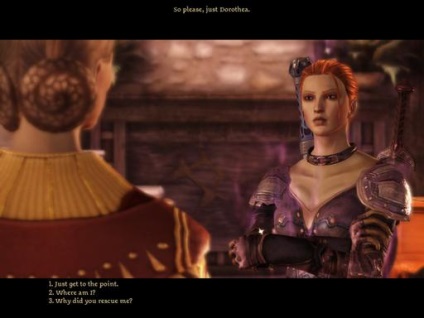 Leliana dala a folyosón - Dragon Age kezdetén - a játék