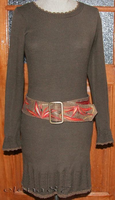 Rochie cu ace de tricotat descriere pentru modelul de incepatori, calculul buclelor