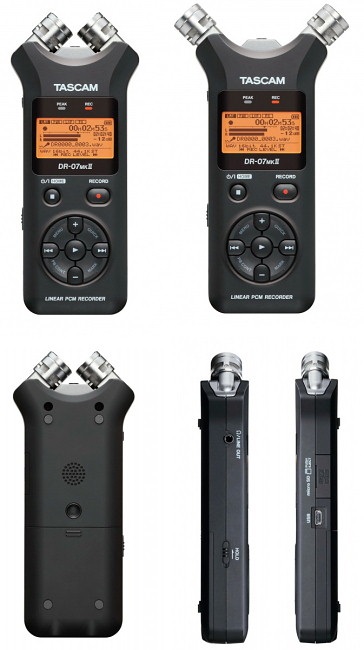 Receptor portabil tascam dr-07 mkii, prosound