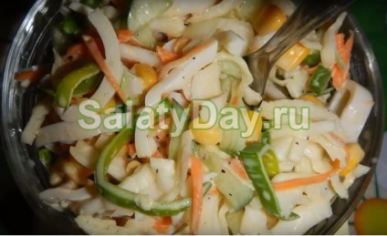 Пісні салати на святковий стіл - Останнім Веен в сучасній кулінарії рецепти з фото і відео