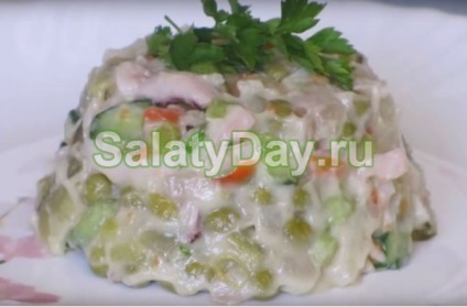 Пісні салати на святковий стіл - Останнім Веен в сучасній кулінарії рецепти з фото і відео