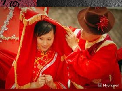 Prezentare pe tema nunții chineze