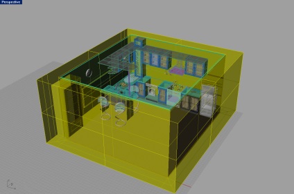 Utilizarea rinocerului și maxwellrender pentru a crea scene interioare complexe - lecții 3d rinocer