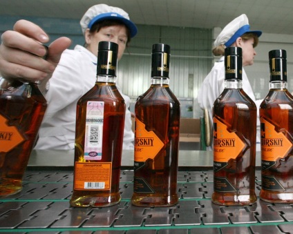 Cognac producător - comandant - creează o rețea de magazine de alcool - zero-cinci