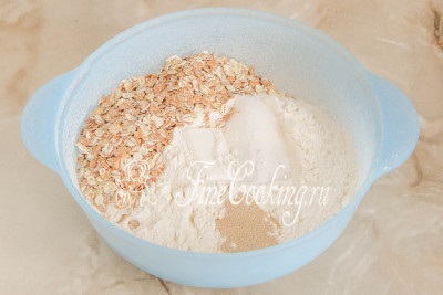 Pâine de grâu 5 cereale - prescripție cu fotografie