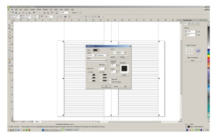 Разлиновка сторінок для блокнота в corel draw - corel draw, купити corel draw - програмні продукти