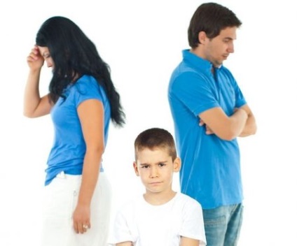 Divorțul cu un copil minor prin procesul de înregistrare a divorțului