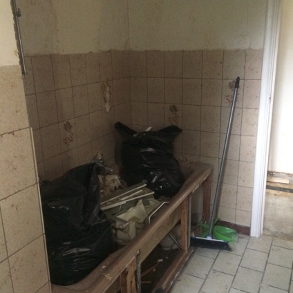 Repararea în baie cu mâinile femeilor (bine, aproape)