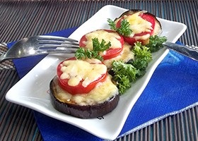 Рецепт закуски з овочів кабачок, баклажан і помідори