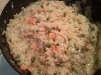 Risotto cu fructe de mare