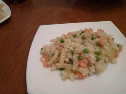 Risotto cu fructe de mare