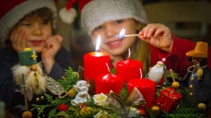 Karácsonyi koszorú - lakberendezési karácsonyi és újévi
