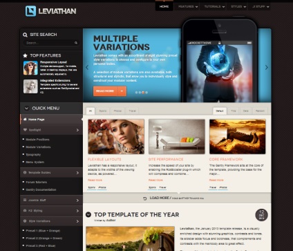 Rt leviathan - joomla 1 șabloane