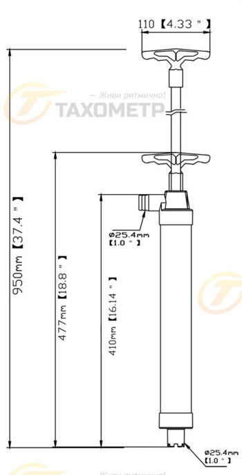 Pompă manuală pentru pomparea apei din bărci și bărci sfph-h950