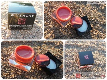 Рум'яна givenchy vinyl collection blush memoire de forme - «чудові рум'яна з осінньо-зимової