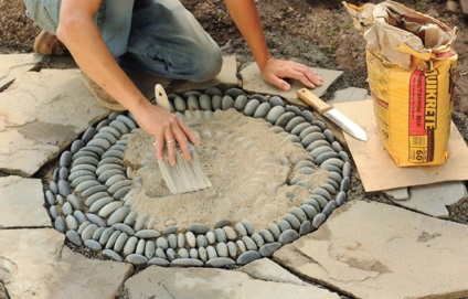 Garden mozaikok hogyan kell nyomon követni a saját kezét (sáv kő mozaikok) - cikkek, fotók,