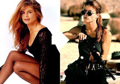 Sarah Connor (terminator) - actrița Linda Hamilton