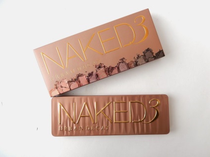 Шерочка з машерочкой urban decay naked 3 eyeshadow palette