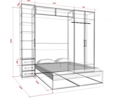 Closet-bed cu propriile mâini, instrucțiuni despre crearea, idei de fotografie