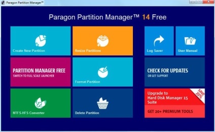 Descărcați managerul de partiții paragon gratuit pentru a partiționa hard disk-ul în partiții