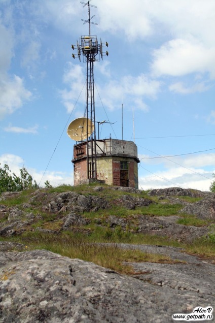 Schele Linnavuori în Hiytol (Obiective naturale din Karelia) Stânca Linnavuori din Hiytol