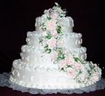 Солодке щастя - весільні торти - онікс